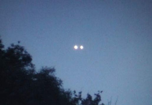 unidentified object on film