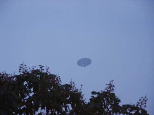 gray disc over Groningen