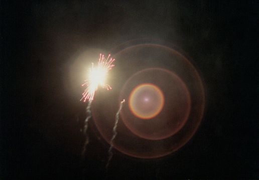 fireworks flare