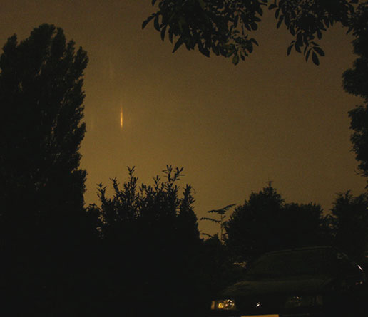 light pillar