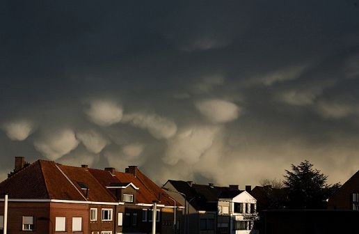 Mammatus over Kortrijk