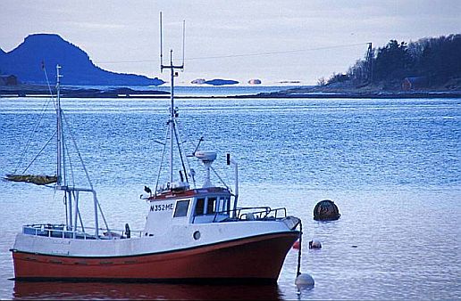 inferior mirage at Meloy, Norway